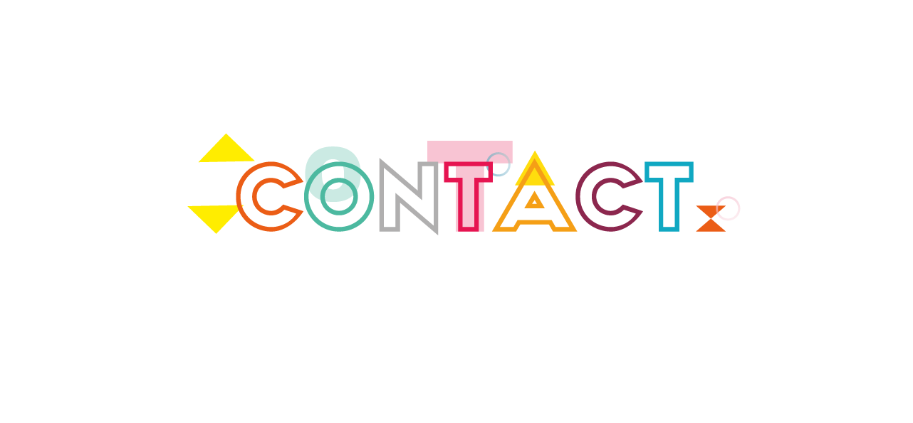 graphisme texte "contact"