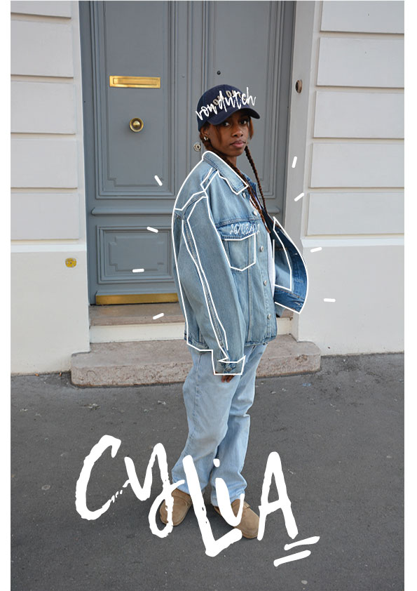 photo avec graphisme de Cylia